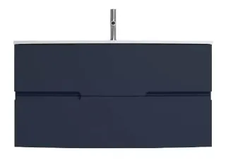 Тумба под раковину Jacob Delafon Nona EB1889RU-G98 100 см с интегрированными ручками тёмно-синий